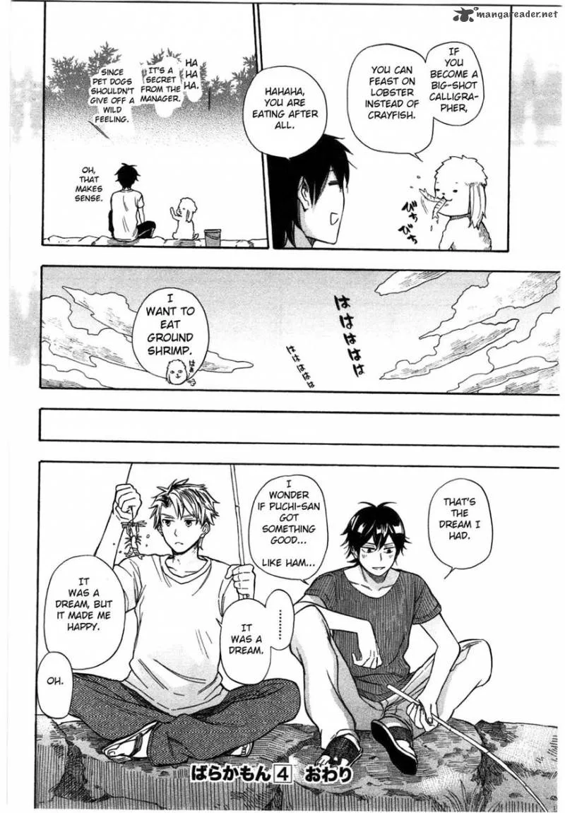 Barakamon Chapter 36 page 34
