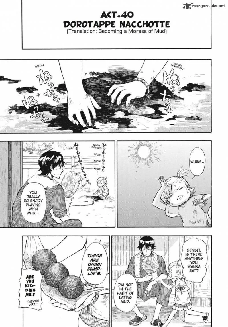 Barakamon Chapter 40 page 1