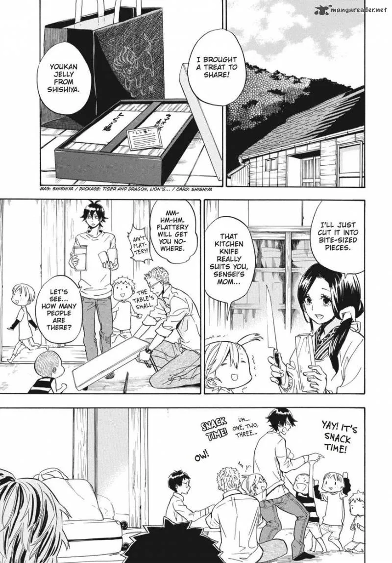 Barakamon Chapter 78 page 17
