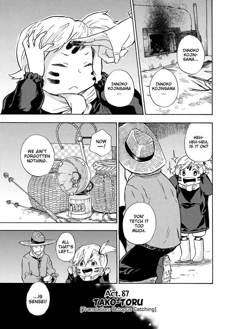 Barakamon Chapter 87 page 1