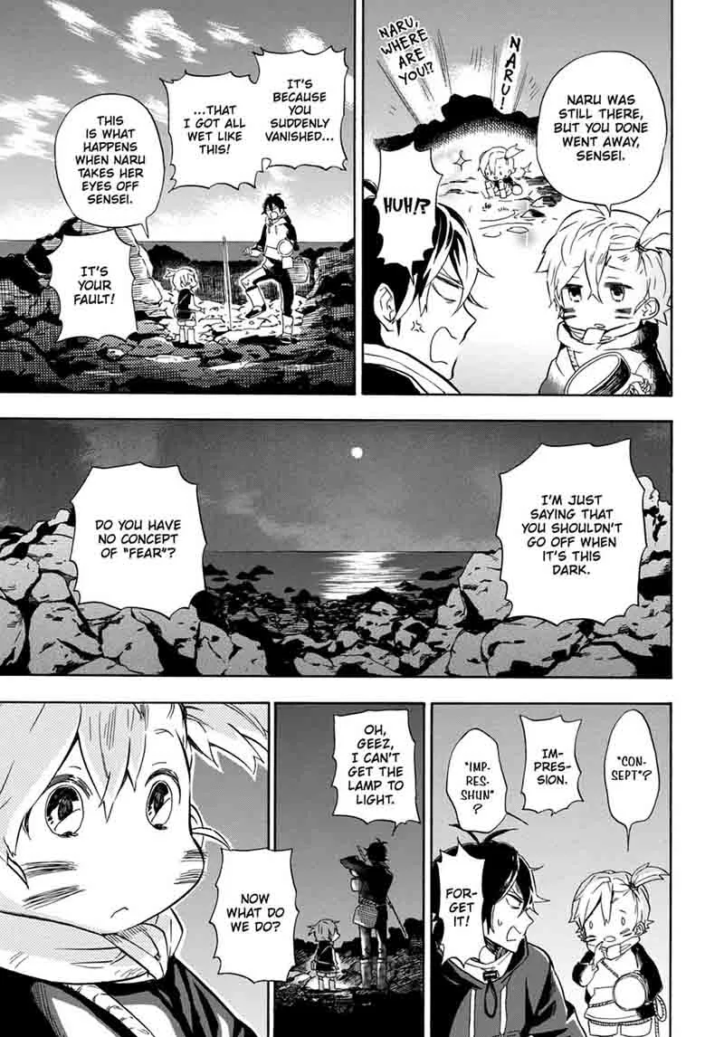 Barakamon Chapter 87 page 17