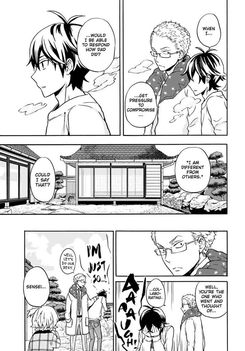 Barakamon Chapter 98 page 33