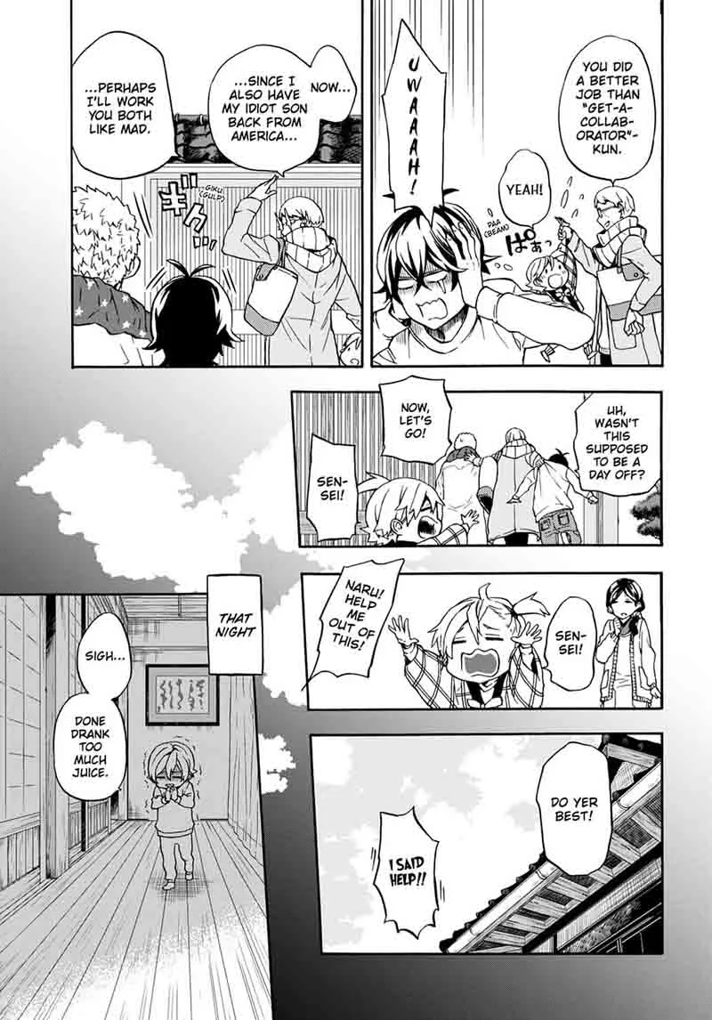 Barakamon Chapter 98 page 35