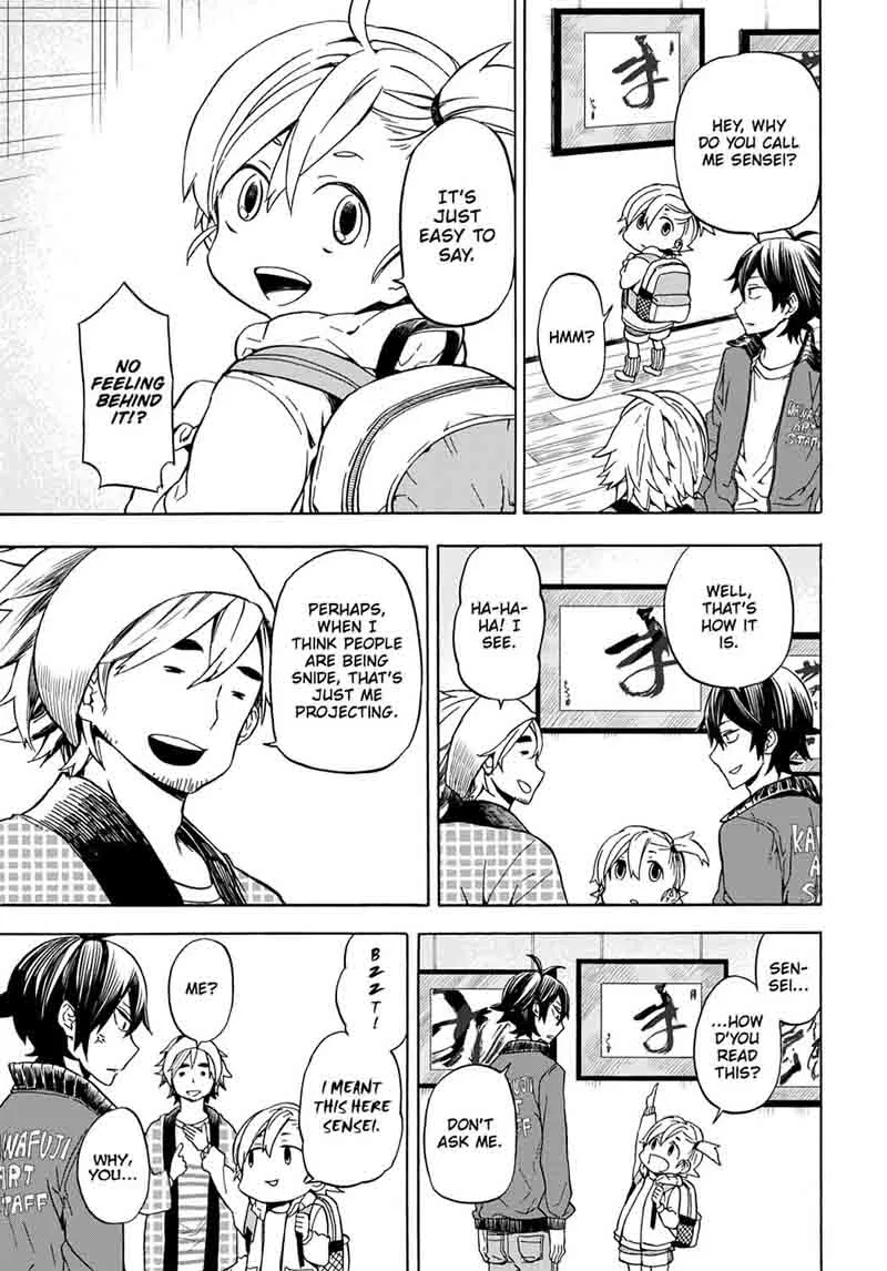 Barakamon Chapter 99 page 19