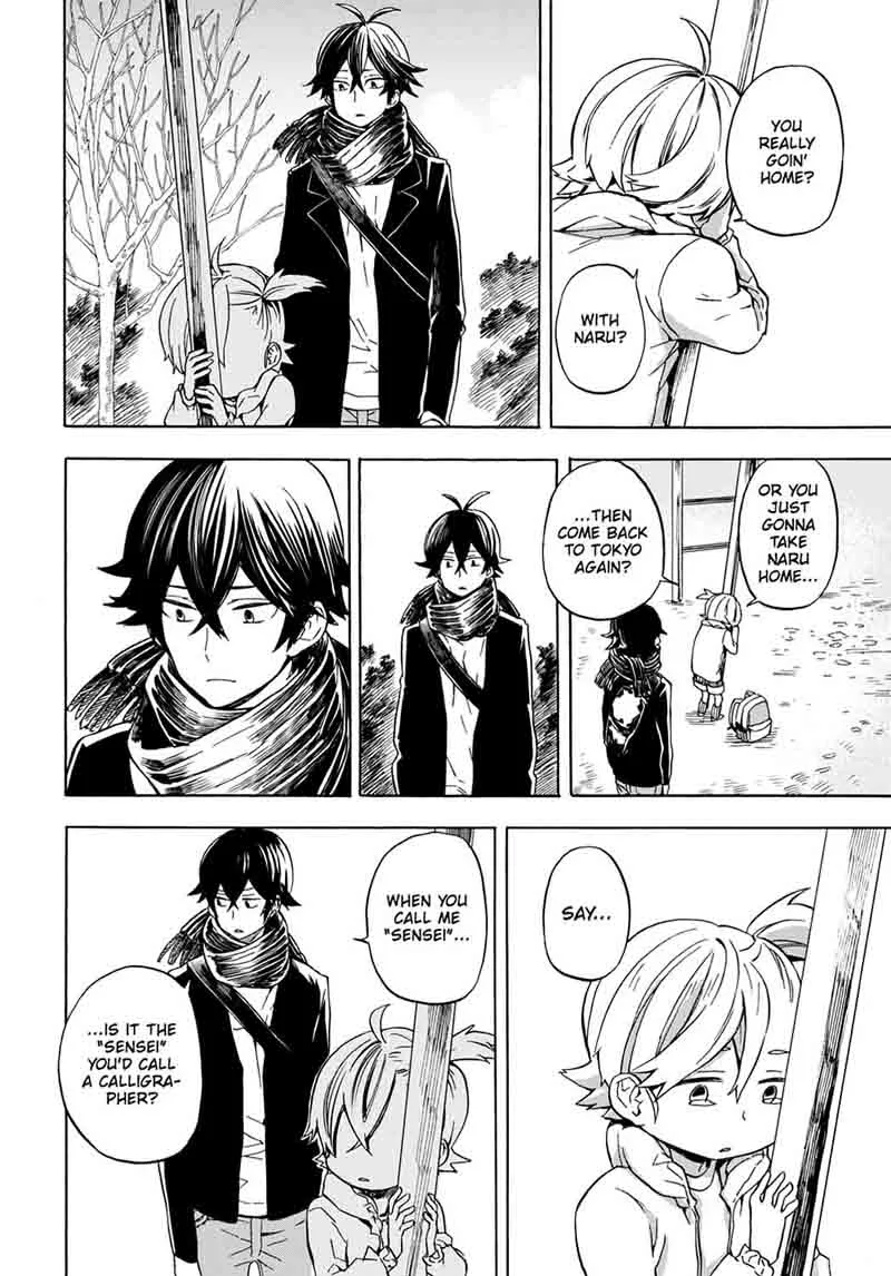 Barakamon Chapter 99 page 28