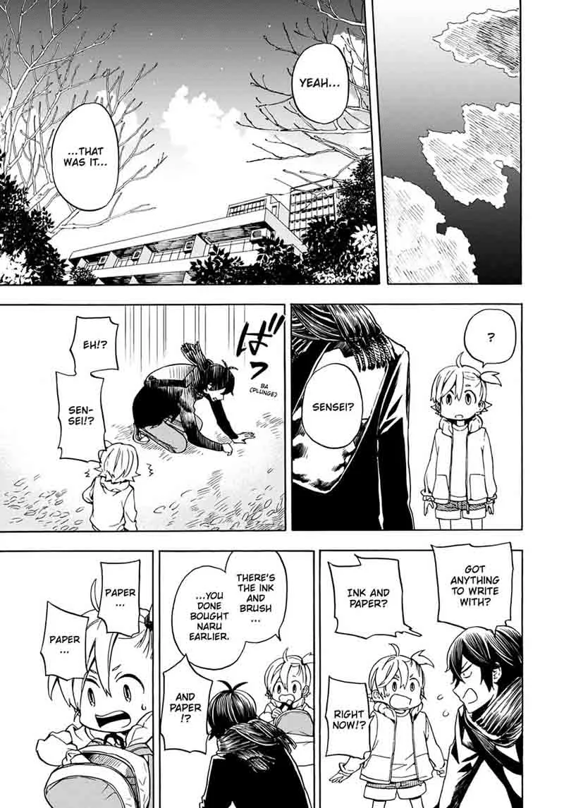 Barakamon Chapter 99 page 31