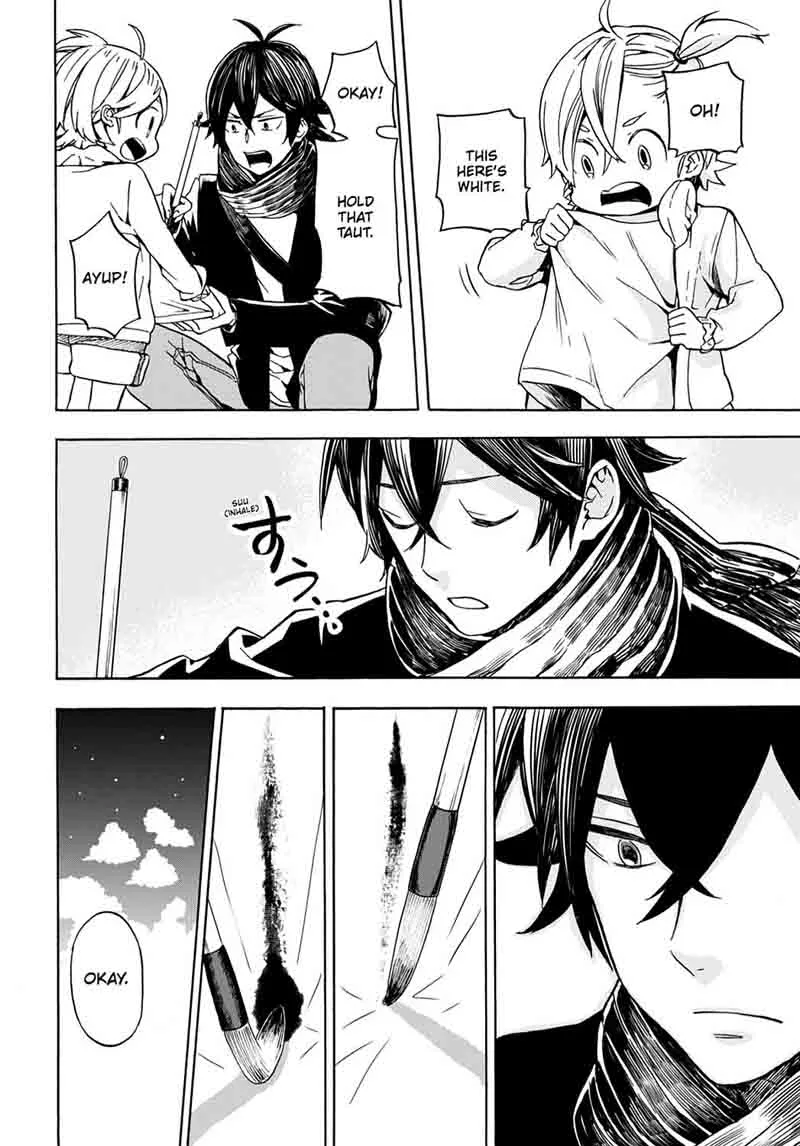 Barakamon Chapter 99 page 32