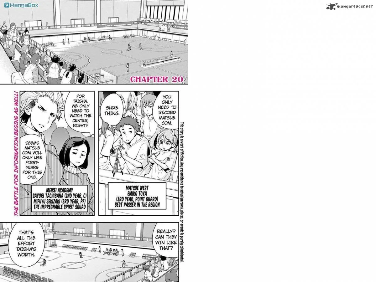 Basuke no Megami-sama Chapter 20 page 1