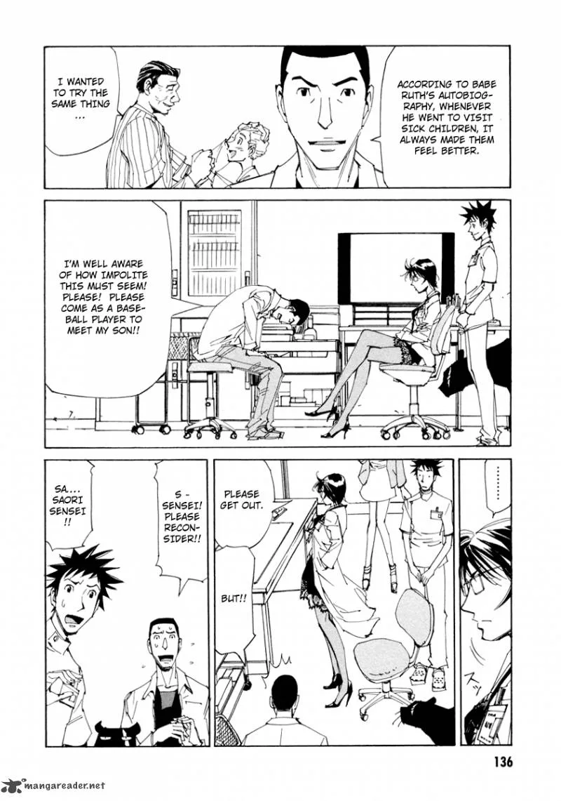 Batting Female Doctor Saori Chapter 13 page 8