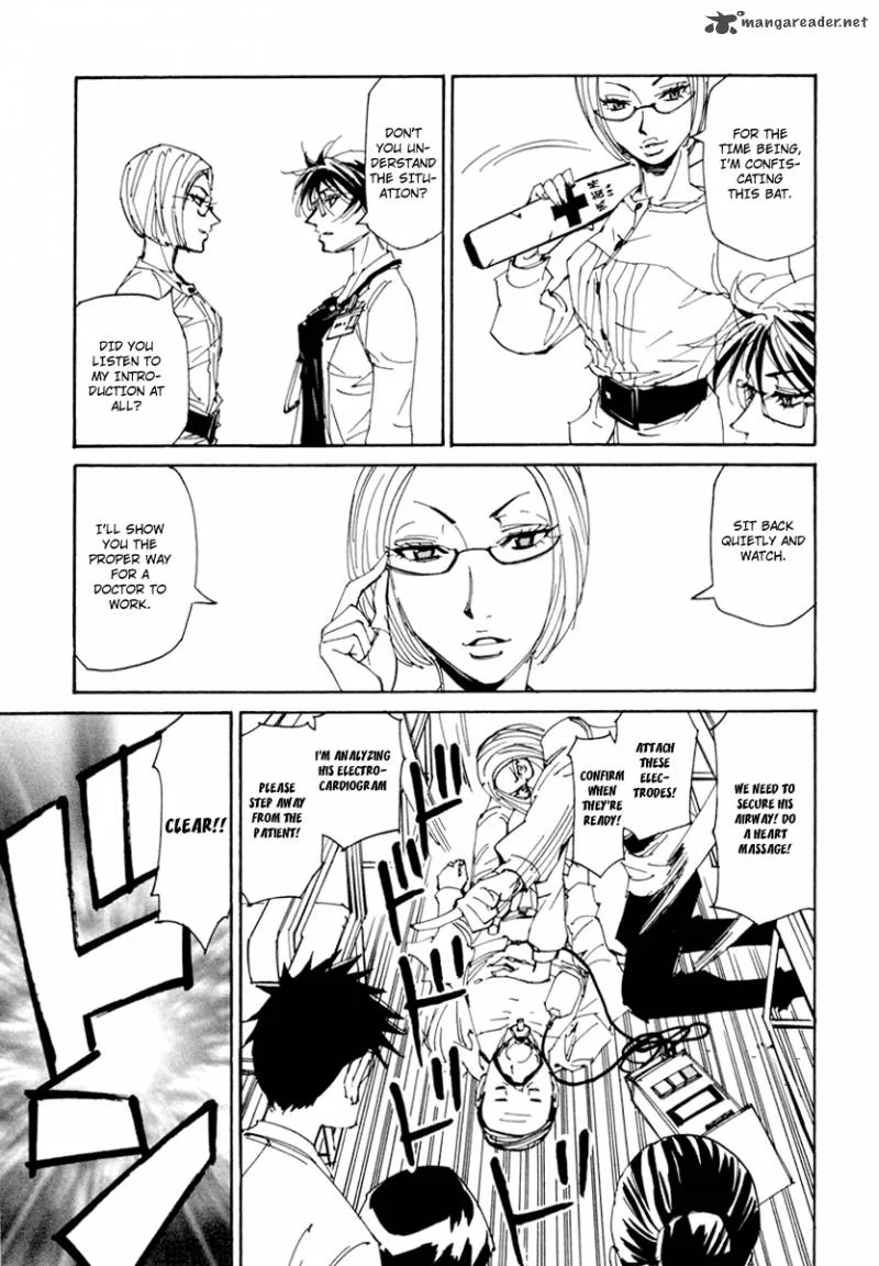 Batting Female Doctor Saori Chapter 14 page 8