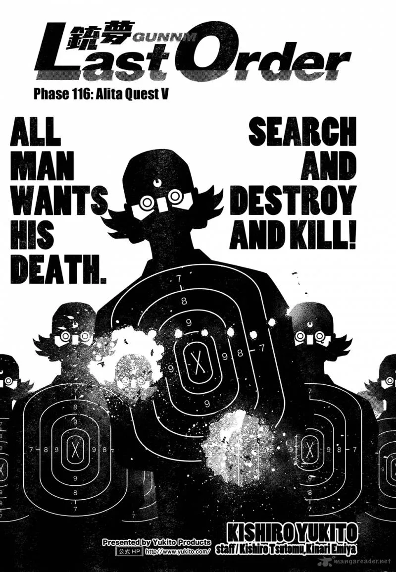 Battle Angel Alita Last Order Chapter 116 page 1