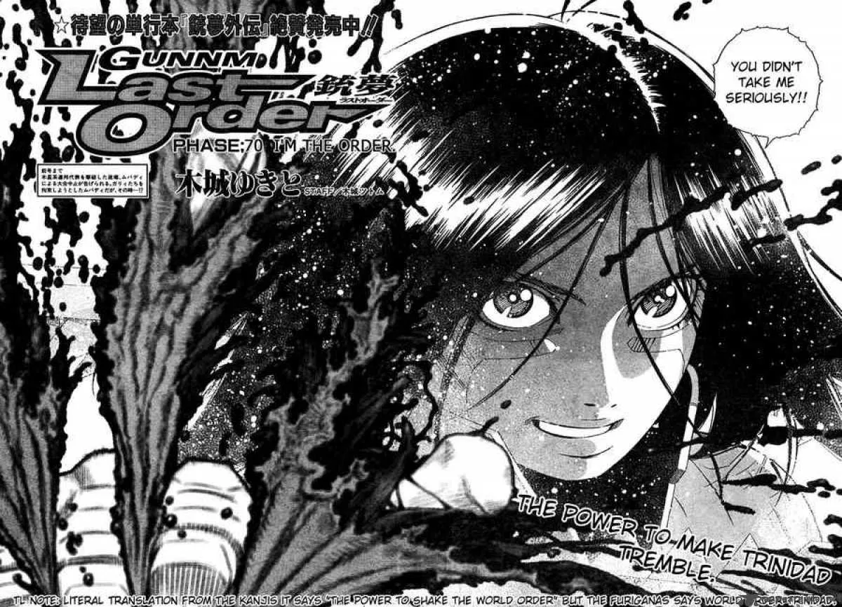 Battle Angel Alita Last Order Chapter 70 page 2