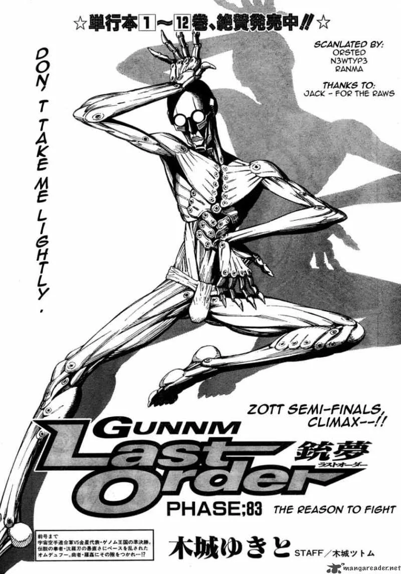 Battle Angel Alita Last Order Chapter 83 page 1