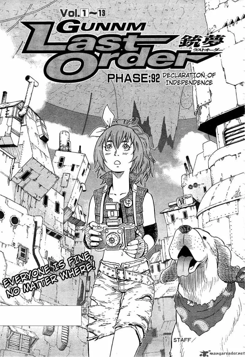 Battle Angel Alita Last Order Chapter 92 page 1
