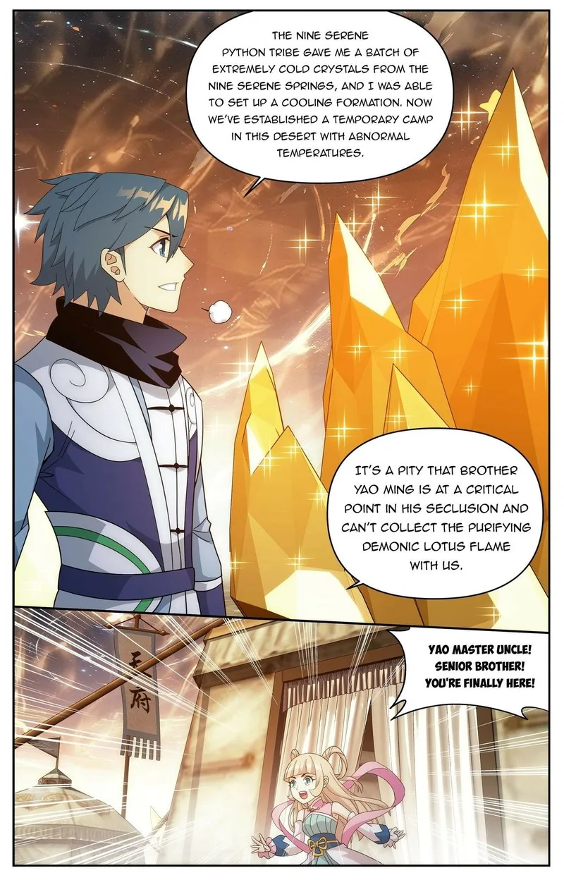 Battle Through The Heavens Chapter 415 page 8