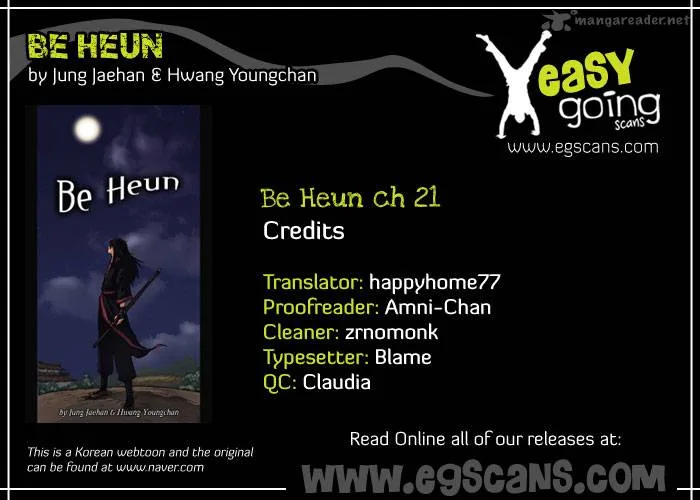 Be Heun Chapter 21 page 1