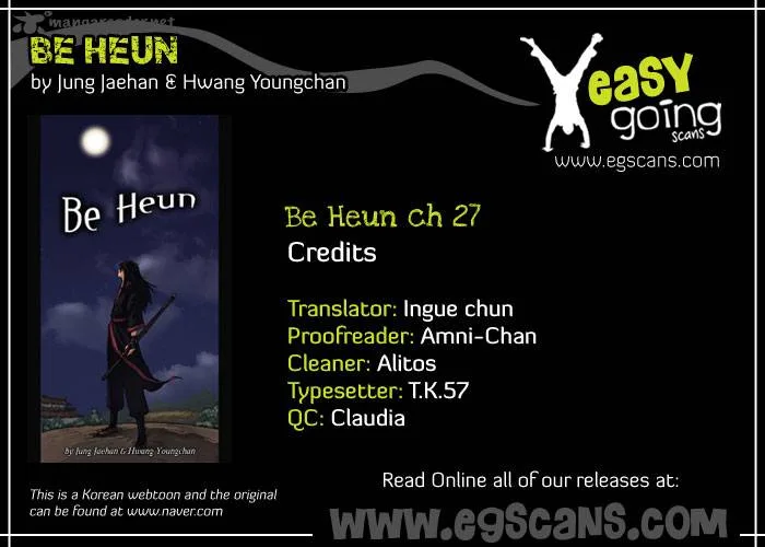 Be Heun Chapter 27 page 1
