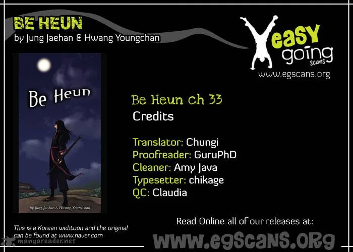 Be Heun Chapter 33 page 1