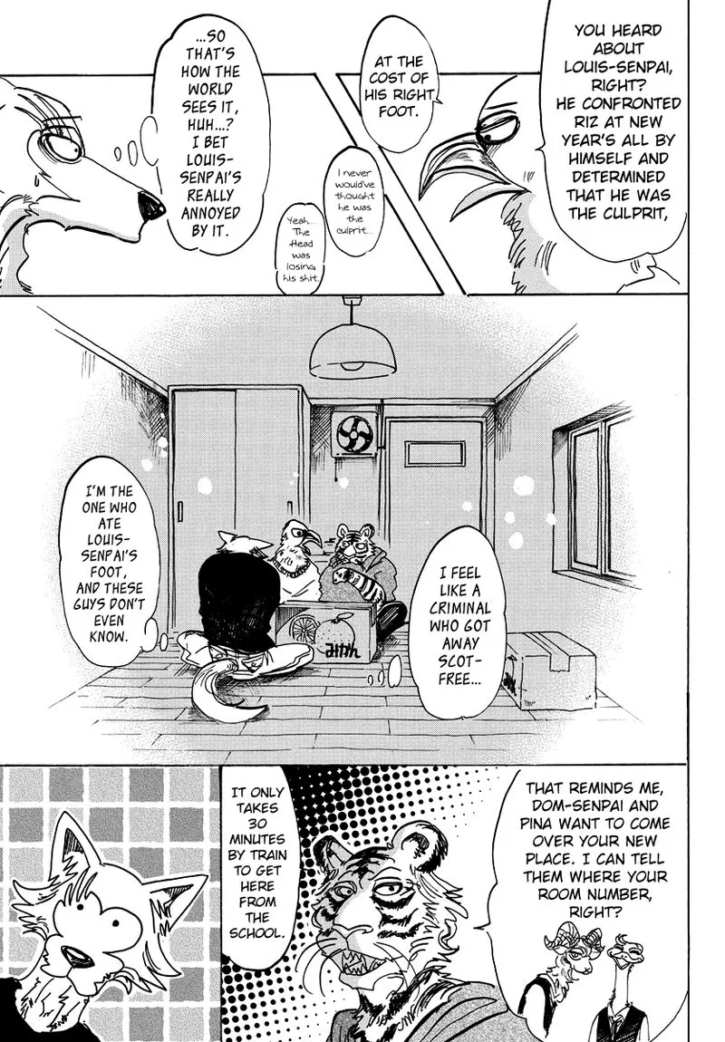 Beastars Chapter 101 page 9