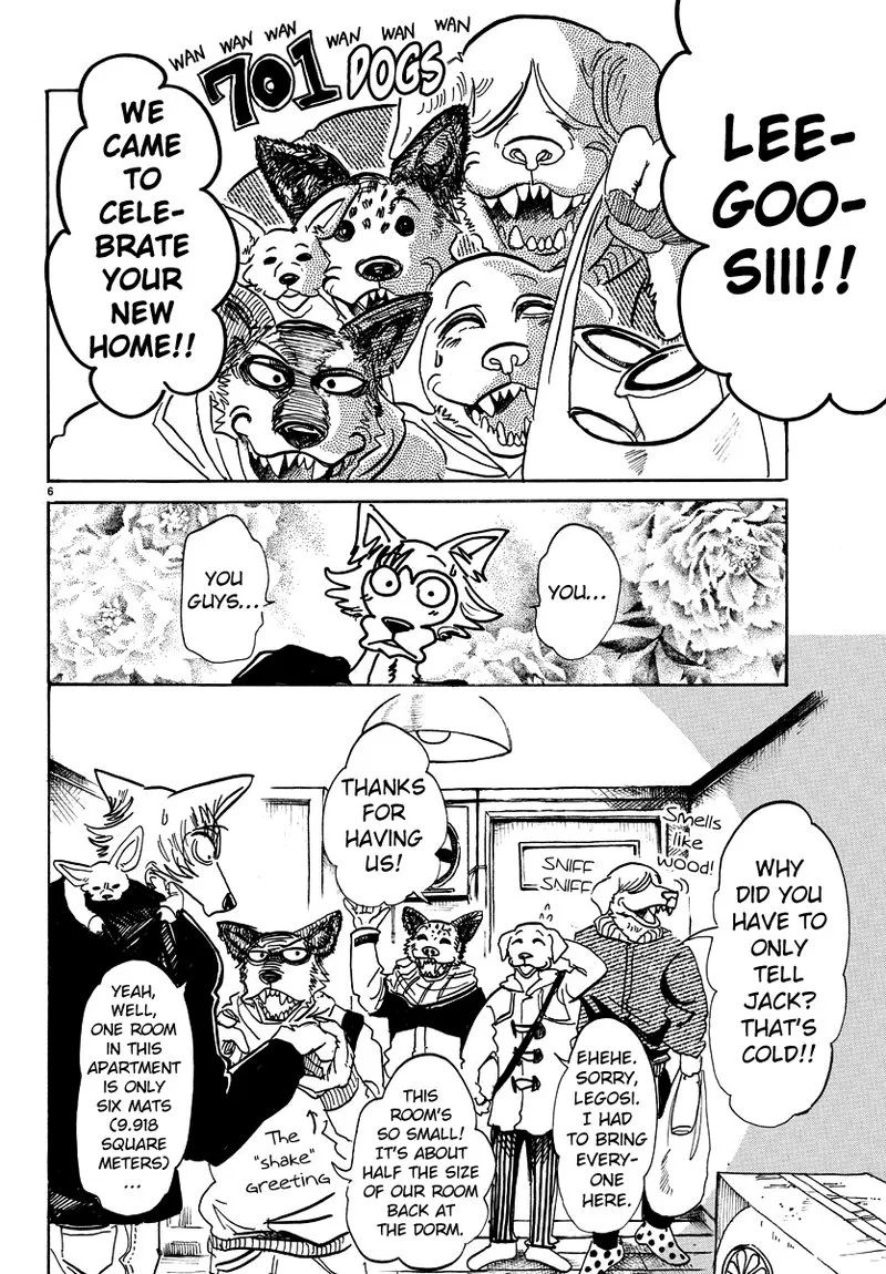 Beastars Chapter 101 page 6
