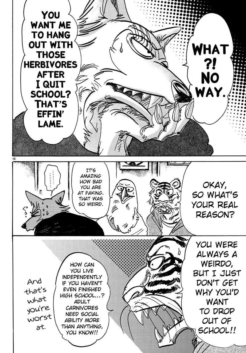 Beastars Chapter 101 page 10