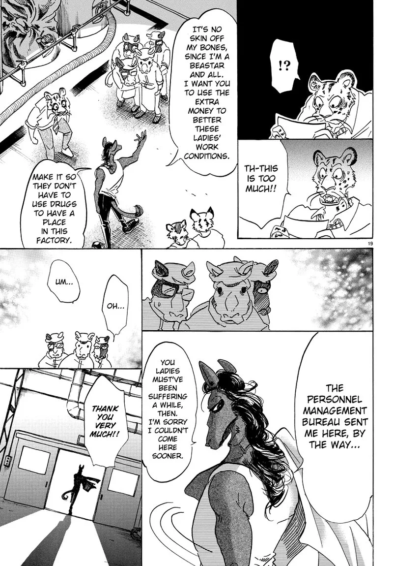 Beastars Chapter 102 page 18