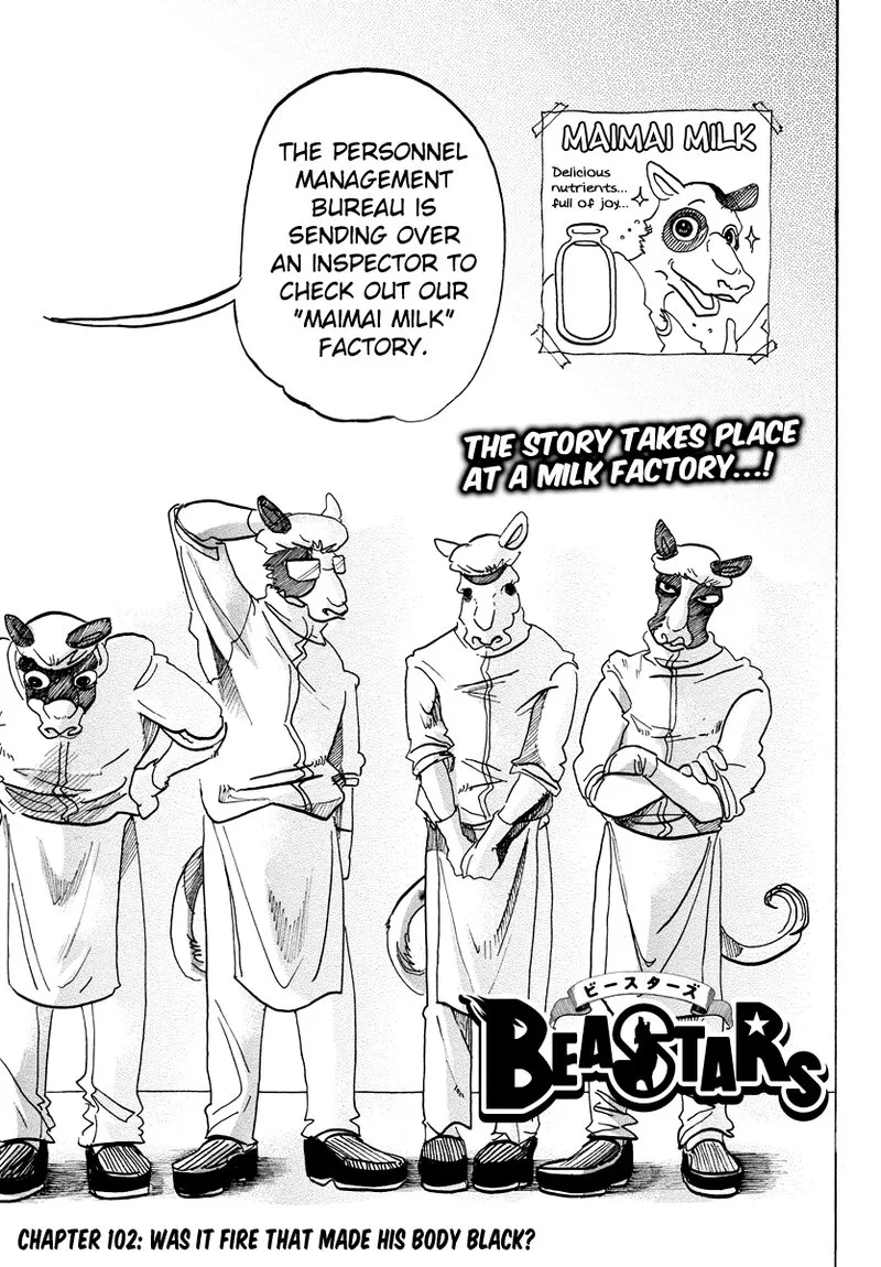 Beastars Chapter 102 page 1