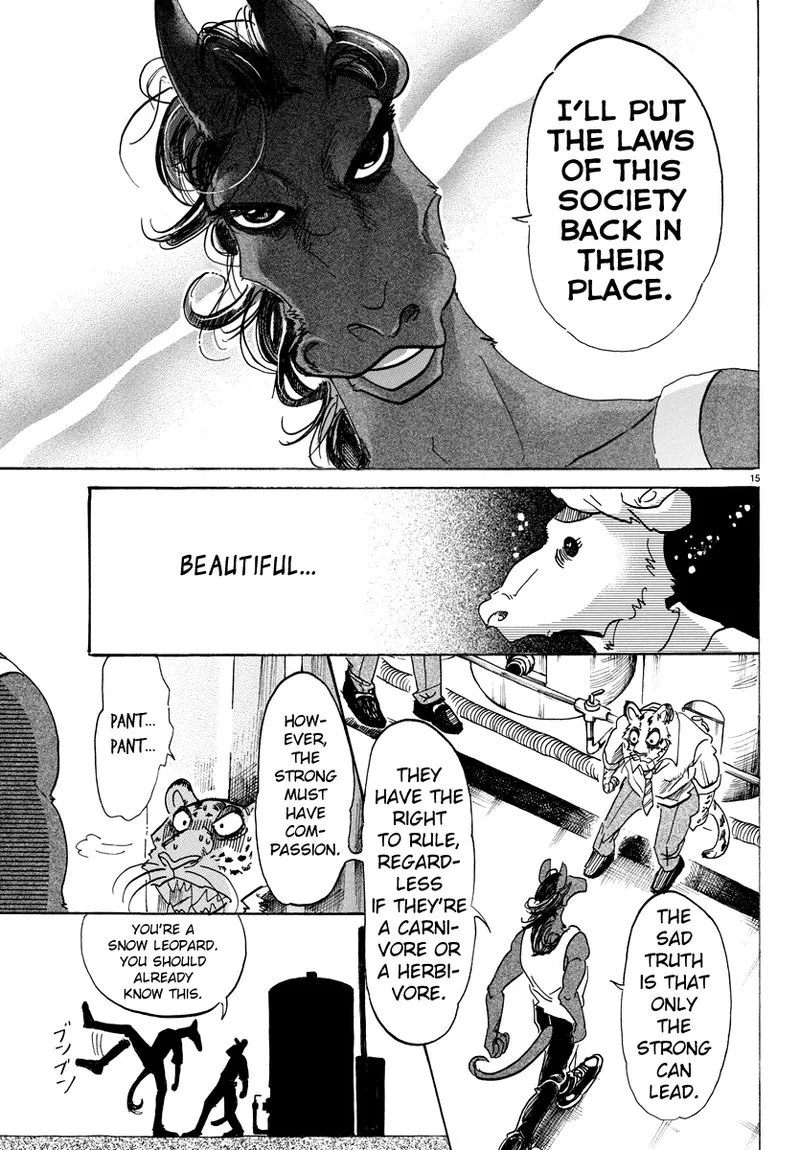 Beastars Chapter 102 page 15