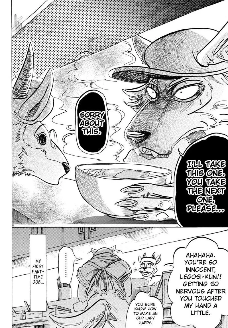 Beastars Chapter 104 page 8