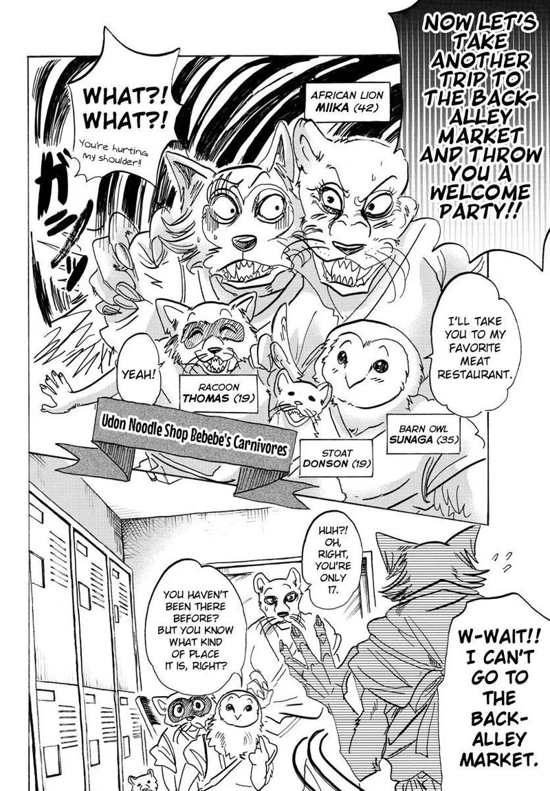 Beastars Chapter 104 page 12