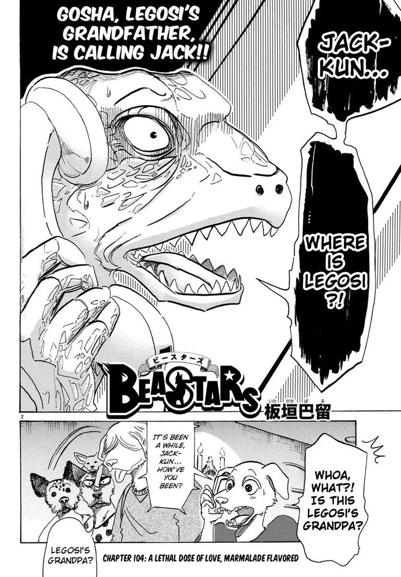 Beastars Chapter 104 page 2