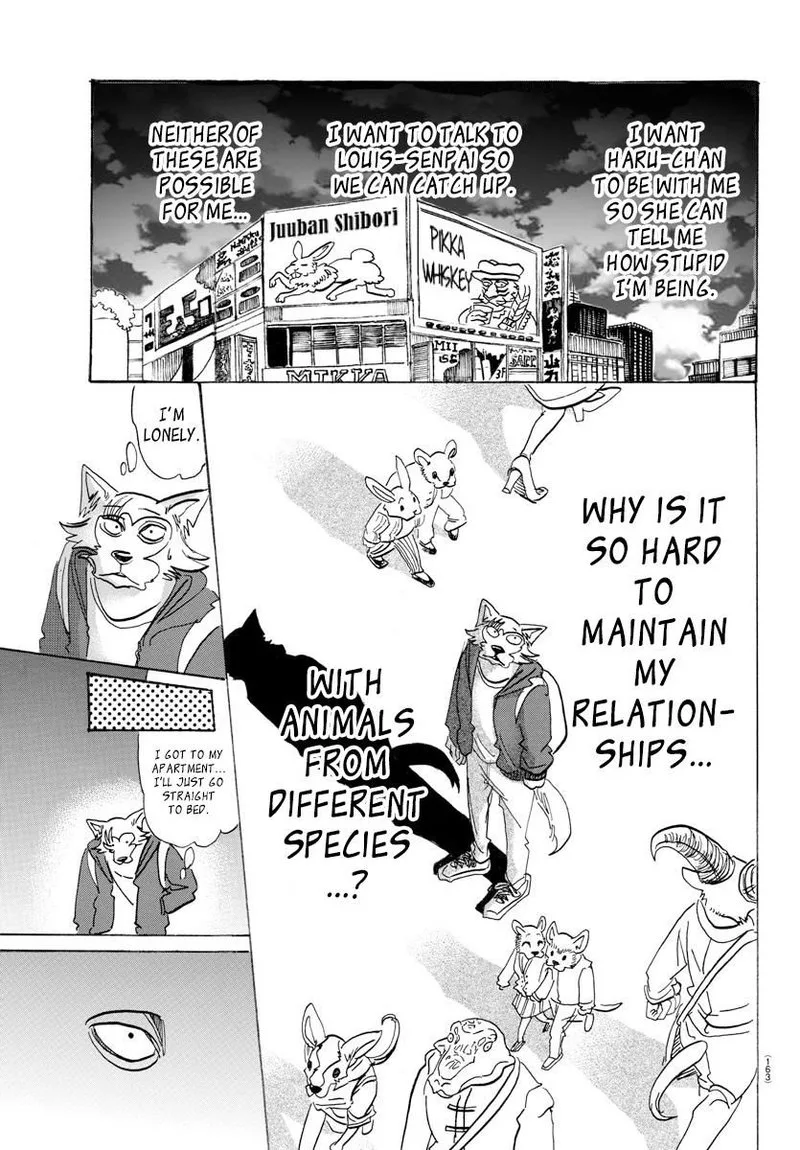 Beastars Chapter 104 page 15