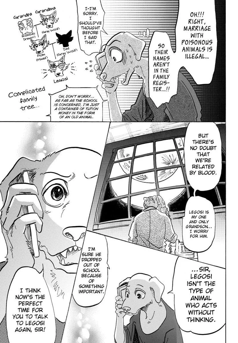 Beastars Chapter 104 page 5