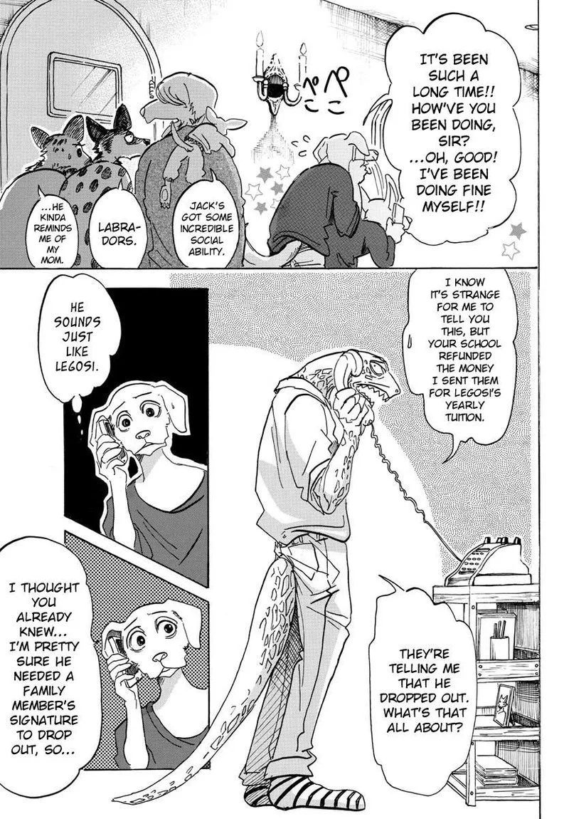 Beastars Chapter 104 page 3