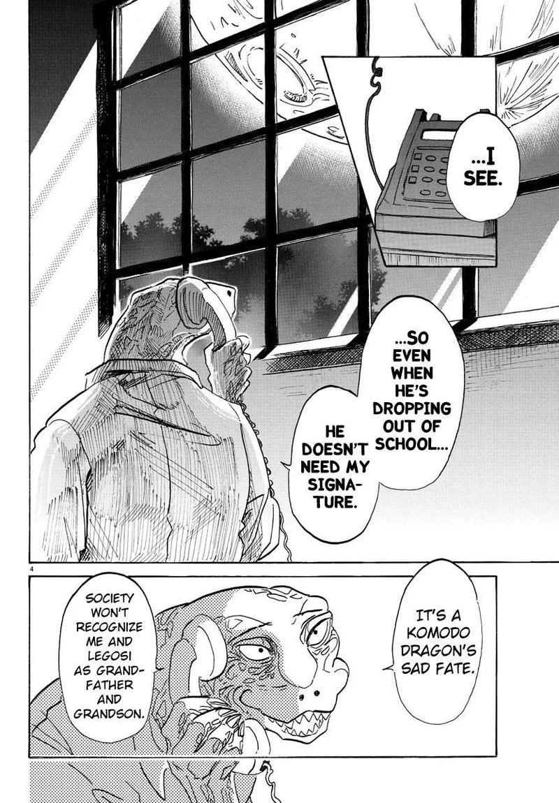 Beastars Chapter 104 page 4