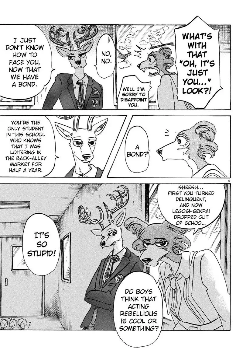 Beastars Chapter 105 page 9