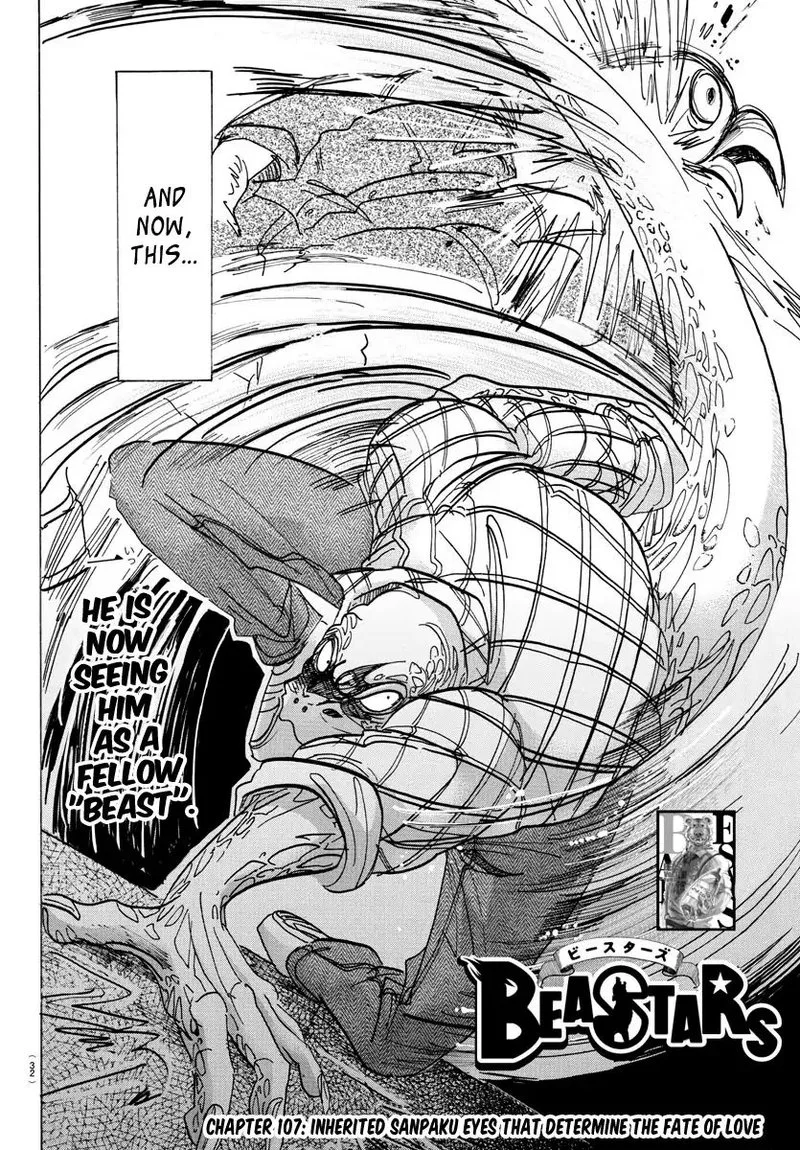 Beastars Chapter 107 page 2