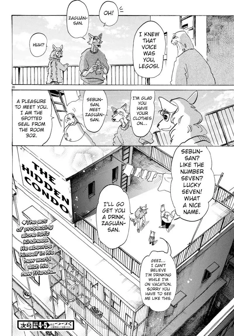 Beastars Chapter 110 page 21