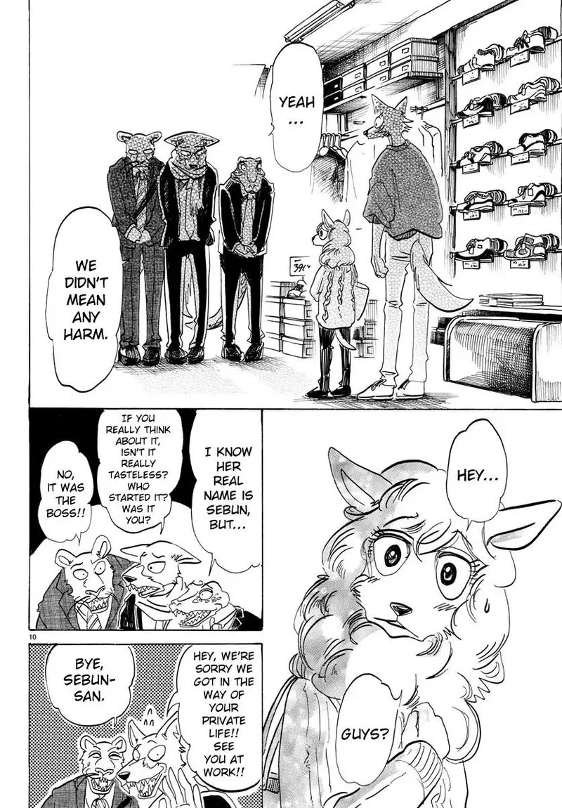 Beastars Chapter 110 page 11