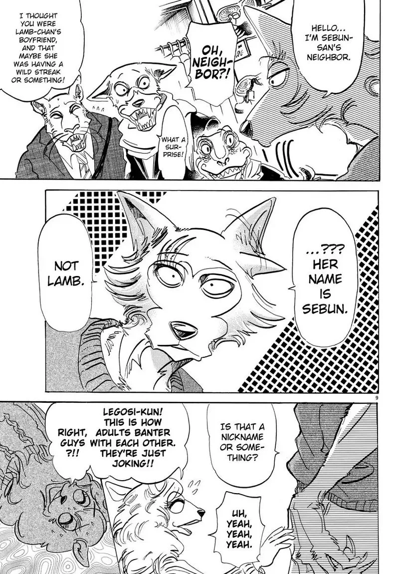 Beastars Chapter 110 page 10
