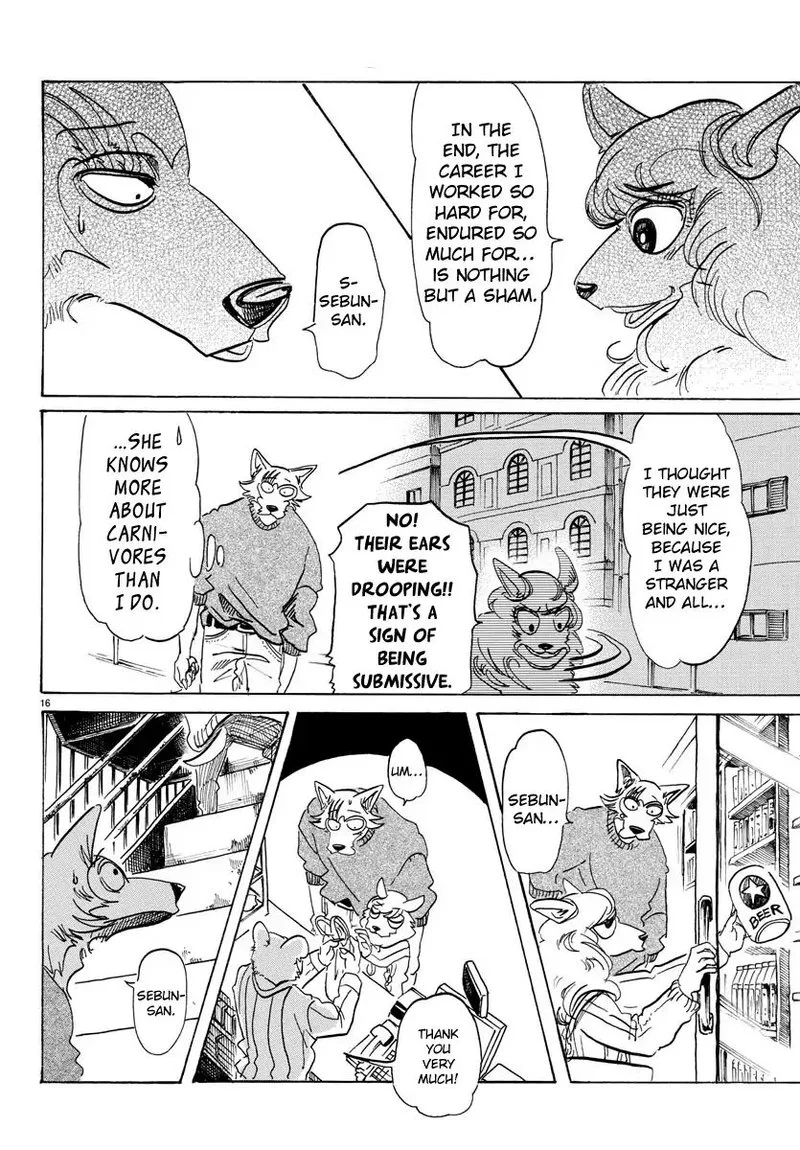 Beastars Chapter 110 page 17