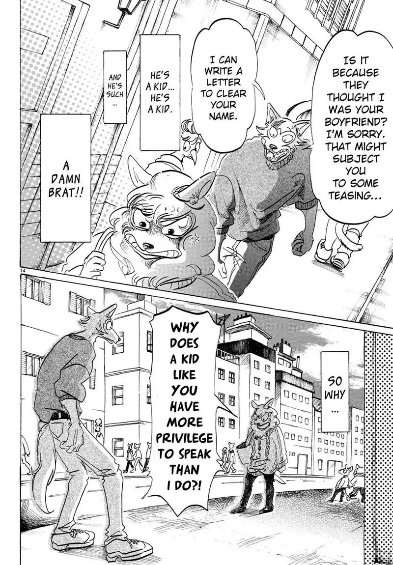 Beastars Chapter 110 page 15