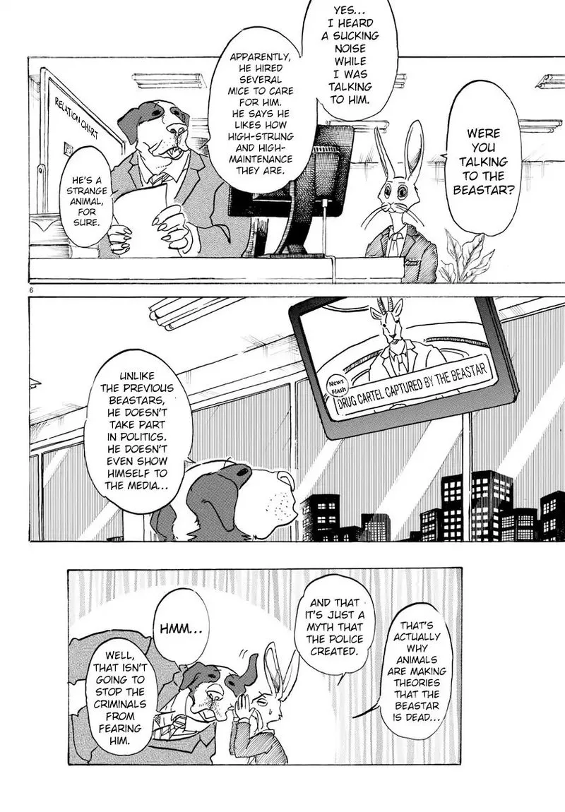 Beastars Chapter 111 page 6