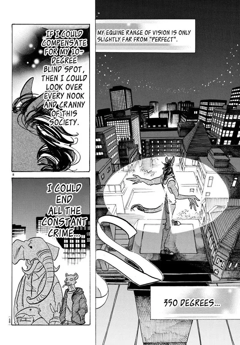 Beastars Chapter 111 page 8