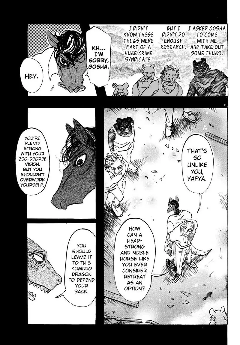 Beastars Chapter 111 page 11