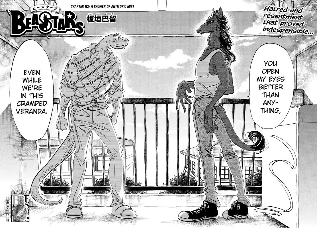 Beastars Chapter 112 page 2