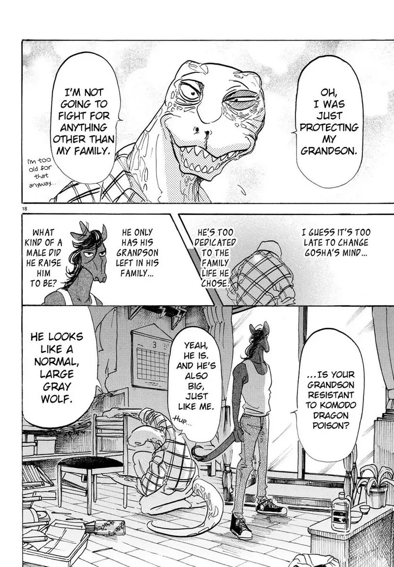 Beastars Chapter 112 page 16