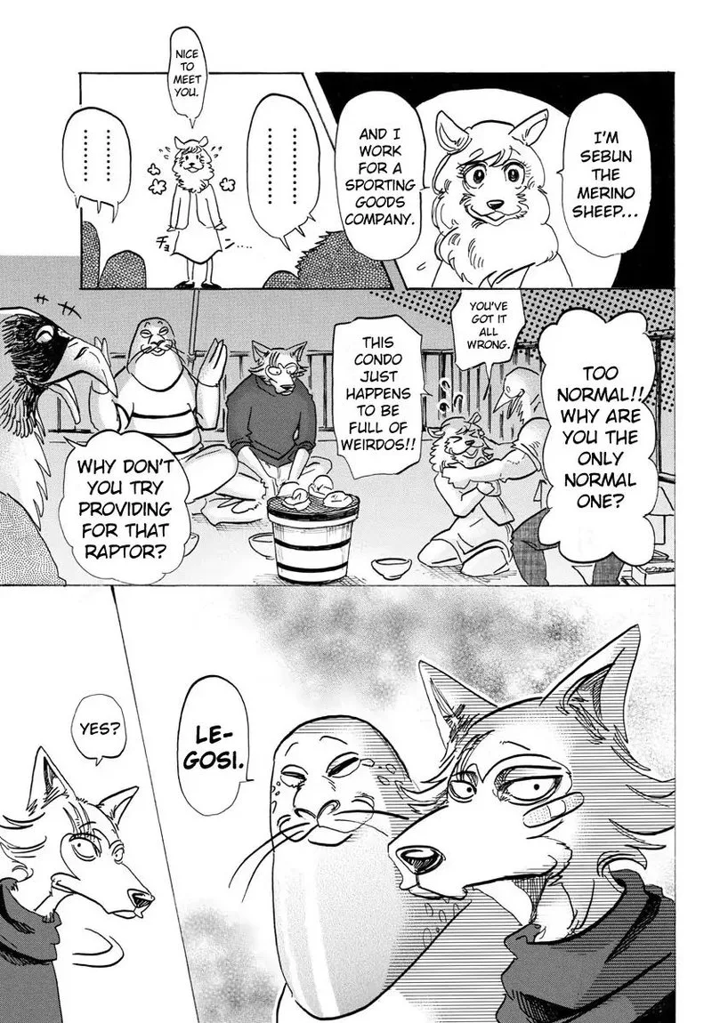Beastars Chapter 115 page 17