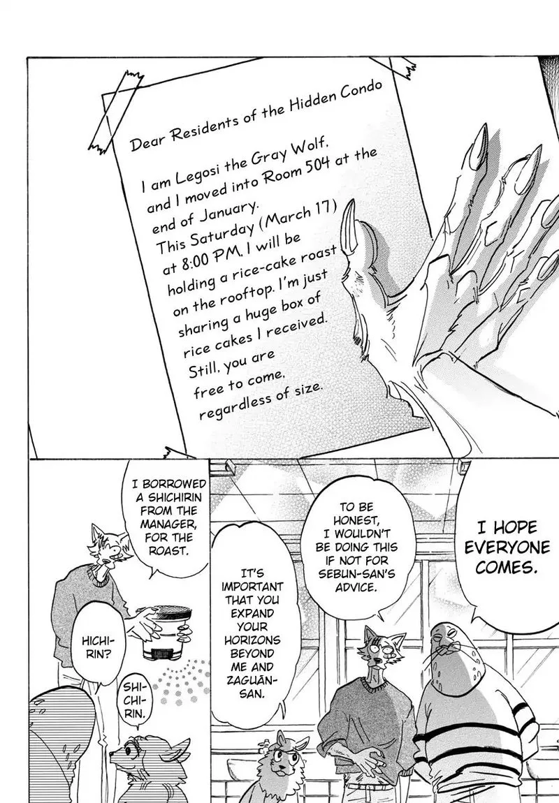 Beastars Chapter 115 page 7