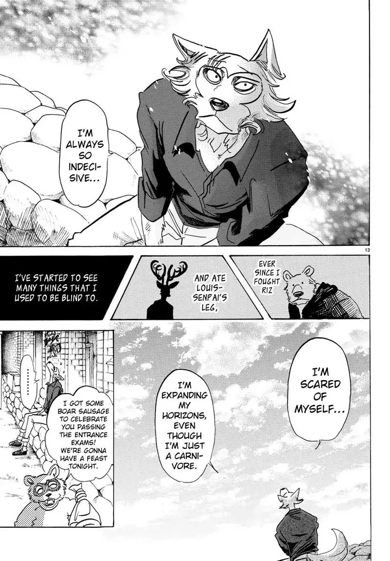 Beastars Chapter 116 page 13